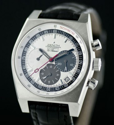Zenith acier New Vintage 1969