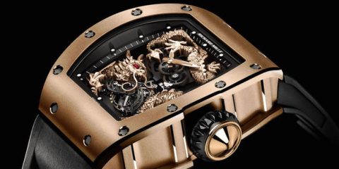 Montre sihh 2012 Richard Mille RM 057 Tourbillon dragon © Richard Mille