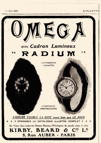 publicité Omega copyright Omega