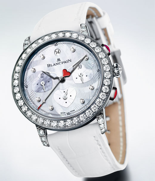 montre de luxe Blancpain chrono flyback saint valentin ©Blancpain