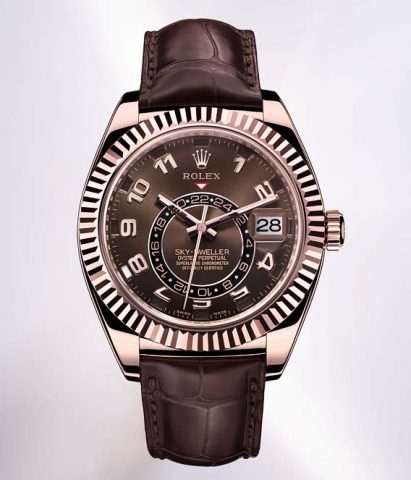 rolex sky dweller nouveauté bâle 2012 montre de luxe