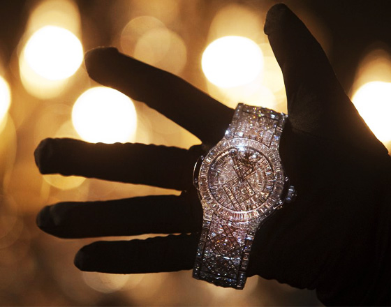 montre hublot la plus chère du monde diamants montre de luxe copyright reuters hublot 5 million $