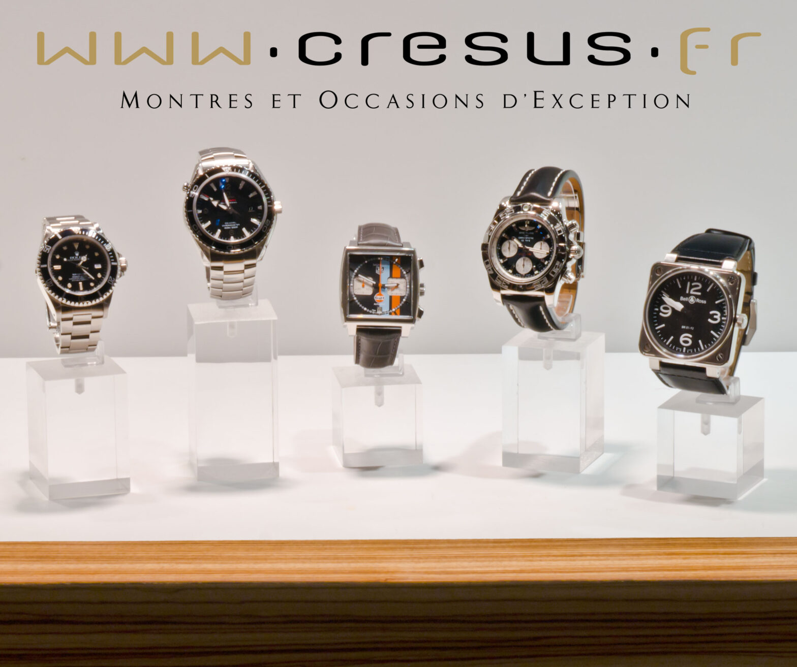 les montres Cresus : montres de luxe d'occasion rolex, breitling, omega, jaeger lecoultre