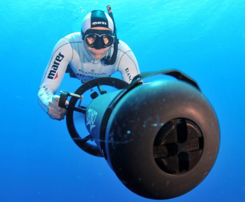 Gianluca Genoni plonge avec la Blancpain Fifty fathoms