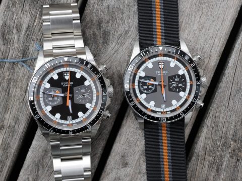 Tudor heritage et Tudo Heritage avec bracelet nato. Une belle différence!