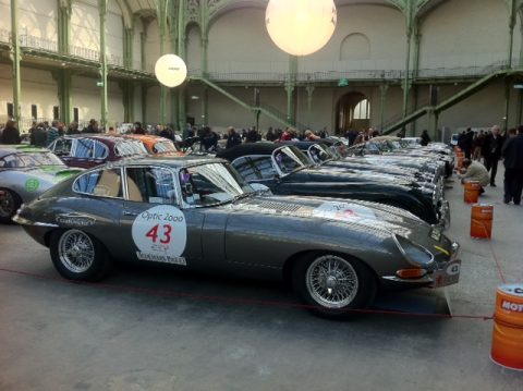 Au grand Palais 1ere journée du tour auto 2012 Cresus Christian Odin