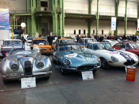Au grand Palais 1ere journée du tour auto 2012 Cresus Christian Odin