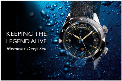 Jaeger Lecoultre Memovox tribute to deep sea JLC