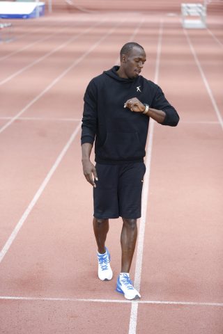 Usain Bolt jeux olympiques montre Hublot King Power copyright Hublot 2012