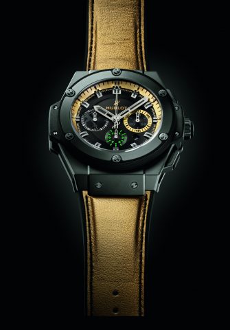 Usain Bolt jeux olympiques montre Hublot King Power copyright Hublot 2012