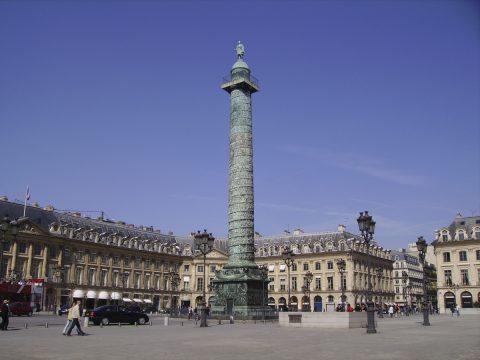 La place vendôme, haut lieu du luxe en france