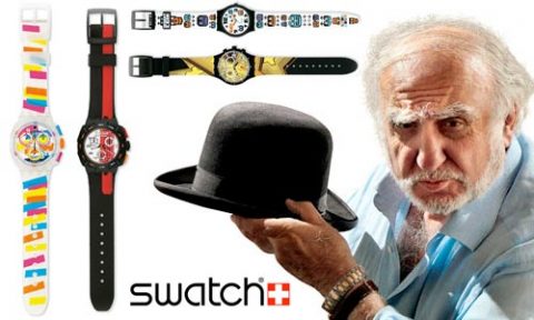 swatch montre nicolas hayek