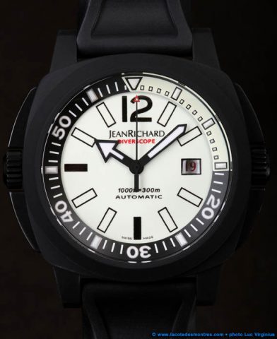 Jean Richard Diverscope montres de luxe voile skipper volvo ocean race