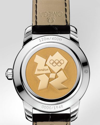 Omega Seamaster 1948 Londres 2012 copyright Omega