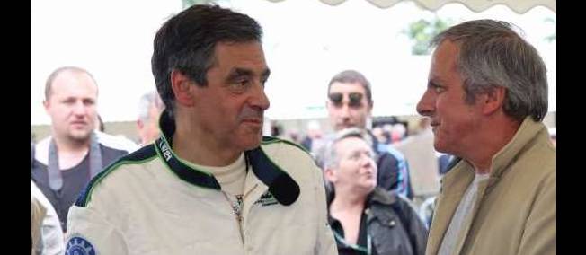 François Fillon avec Frédéric Chapatte Le Mans Classic 2012 Copyright DR