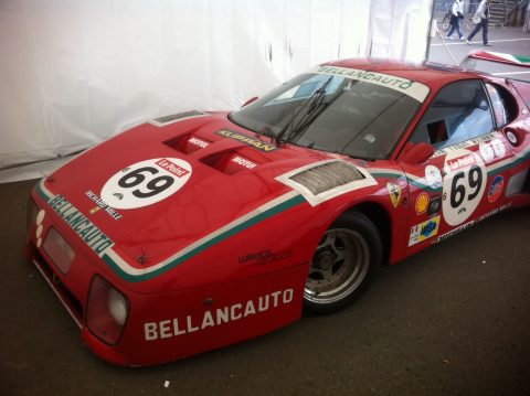 Ferrari 512 BB Le Mans Classic 2012