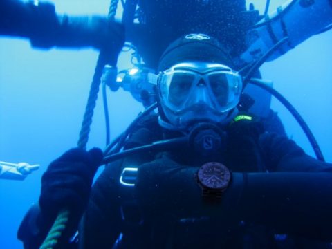 montre oris pro diver col moschin