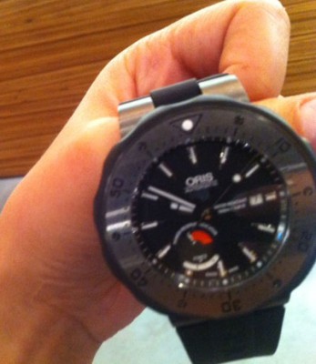 montre oris pro diver col moschin montre occasion cresus