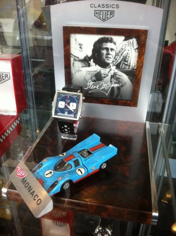 montre monaco steve mc queen Tag Heuer le Mans classic 201