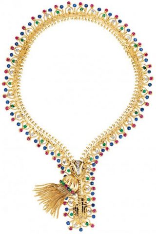 collier zip ©Patrick Gries/Van Cleef and Arpels