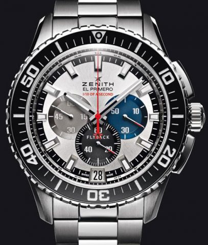 montre zenith el primero stratos flyback striking 10 th red bull stratos