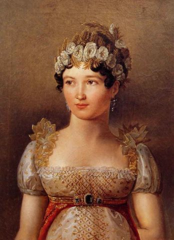 Caroline Murat soeur de Napoléon Bonaparte et Reine de Naples fervente admiratrice de Breguet adorait l'horlogerie