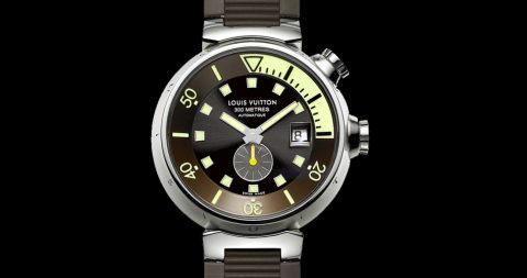 montre tambour diving louis vuitton