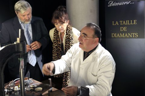 Tailleur-de-diamants salon belles montres novembre 2012