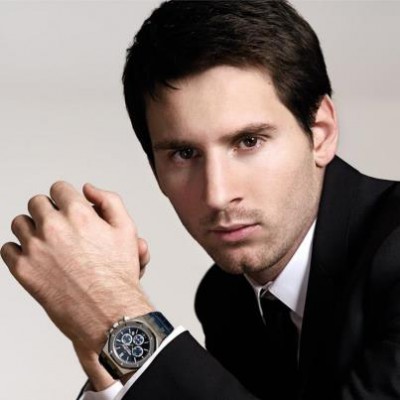 messi lionel argentin football quadruple ballon d'or 2012 crédit audemars piguet