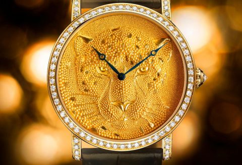 rotonde-cartier-panthere-granulation-or copyright cartier