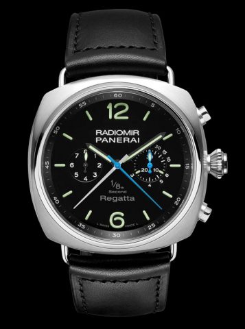 Panerai Radiomir Regatta 1/8 e seconde titane copyright panerai