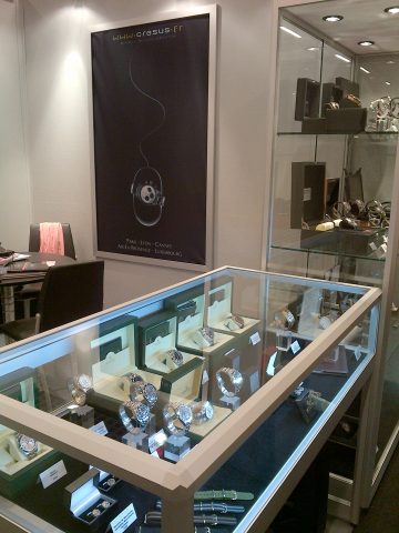cresus au salon top marques 2013 montres de luxe d'occasion