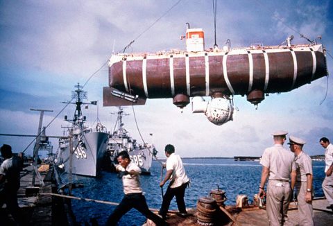 Trieste Bathyscaphe opération Rolex deep sea special