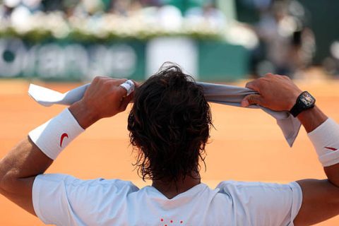 Rafael Nadal et sa montre Richard Mille, a gagné roland garros 2013, entrant dans la légende du tennis