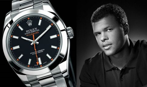 tsonga et rolex ambassadeur de la marque tennis roland garros 2013