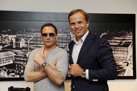 Eric-Singer-en visite à al manufacture zenith copyright zenith