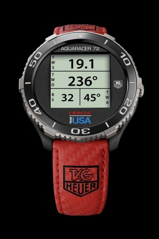montre tag heuer montre intelligente team oracle