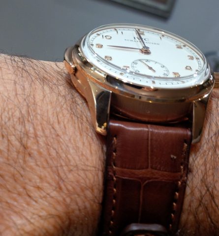 montre iwc portugaise répétition minute cresus occasion