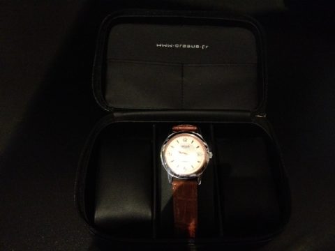 écrin cresus 3 montres cadeau parrainage