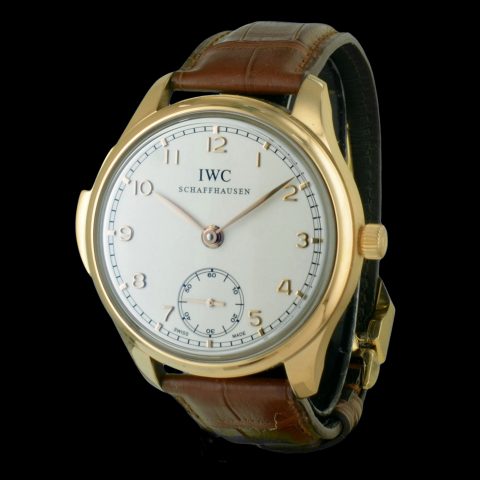 montre iwc portugaise répétition minute cresus occasion