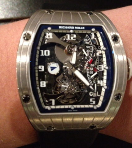 montre richard mille RM 014 Tourbillon Perini Navi Cup cresus occasion