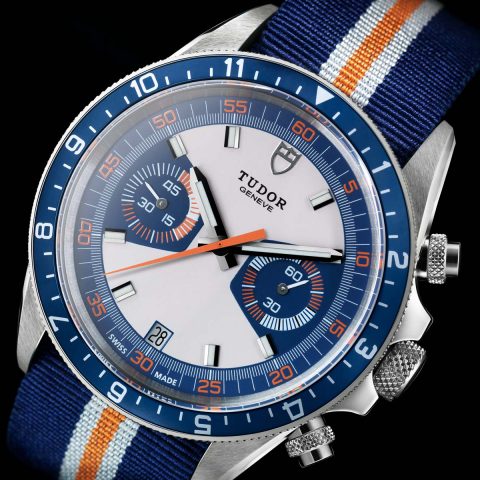 montre tudor heritage chrono blue