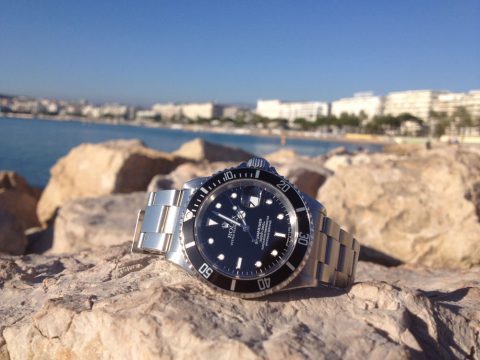 montre cresus plage cannes