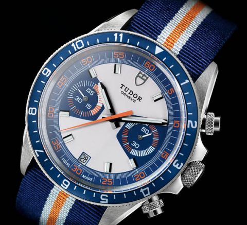 Tudor Heritage Chrono Blue