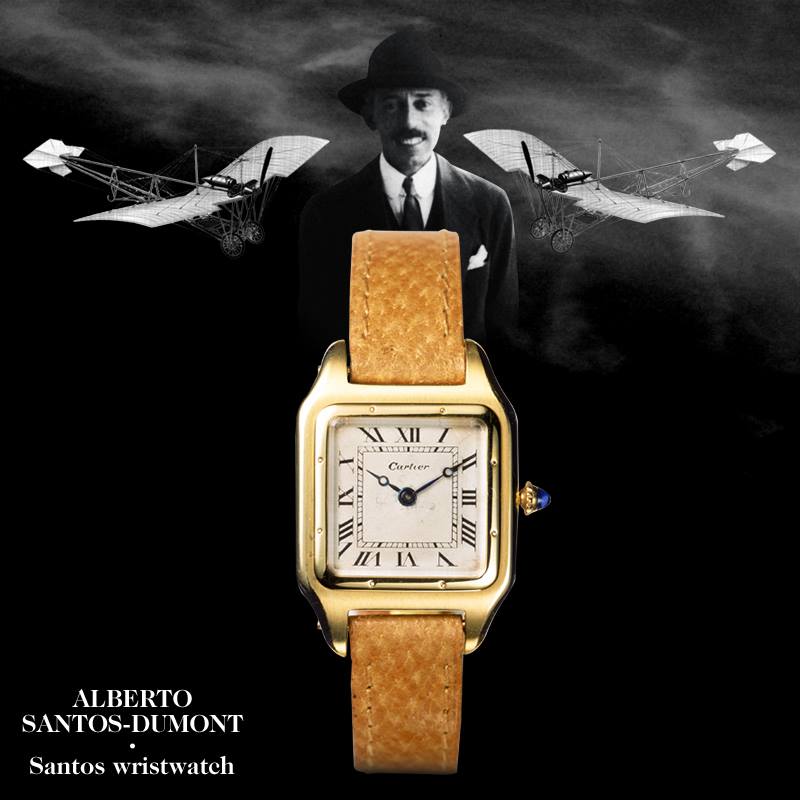 montre-bracelet Santos née en 1904 Mille carats de diamants ! Commandé à Cartier en 1925 par le Sir Bhupindra Singh maharadjah de Patiala, ce collier d’apparat exceptionnel lui est livré trois ans plus tard. copyright Cartier