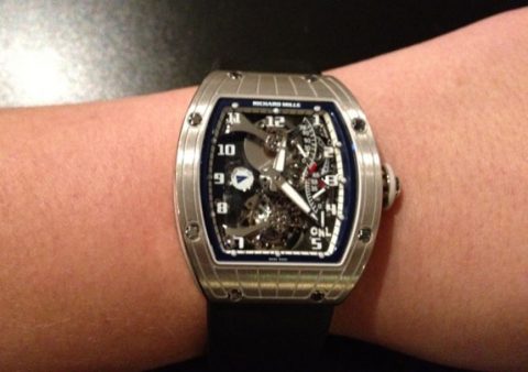 montre richard mille tourbillon