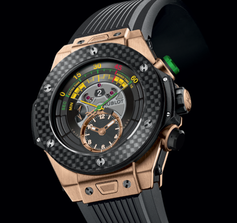 montre Big Bang Unico Chrono Bi-rétrograde hublot chronométreur officiel coupe du monde football FIFA brésil 2014
