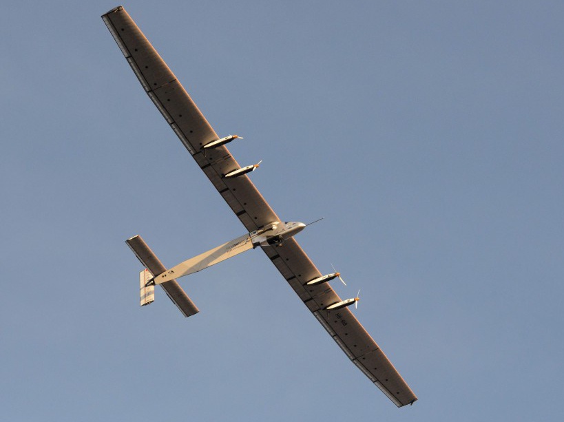 L'immense avion solar impulse-copyright sam panthaky-afp