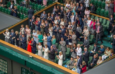 Royal Box wimbledon 2015