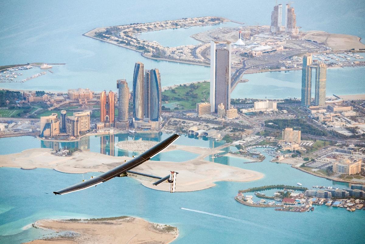 Solar Impulse Abou Dhabi-AFP